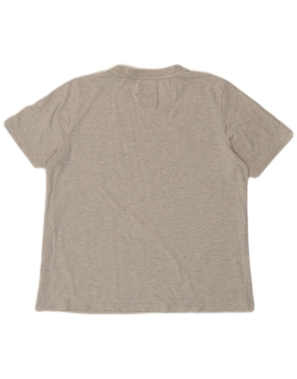 Γυναικείο γραφικό μπλουζάκι Superdry Top UK 14 Large Grey