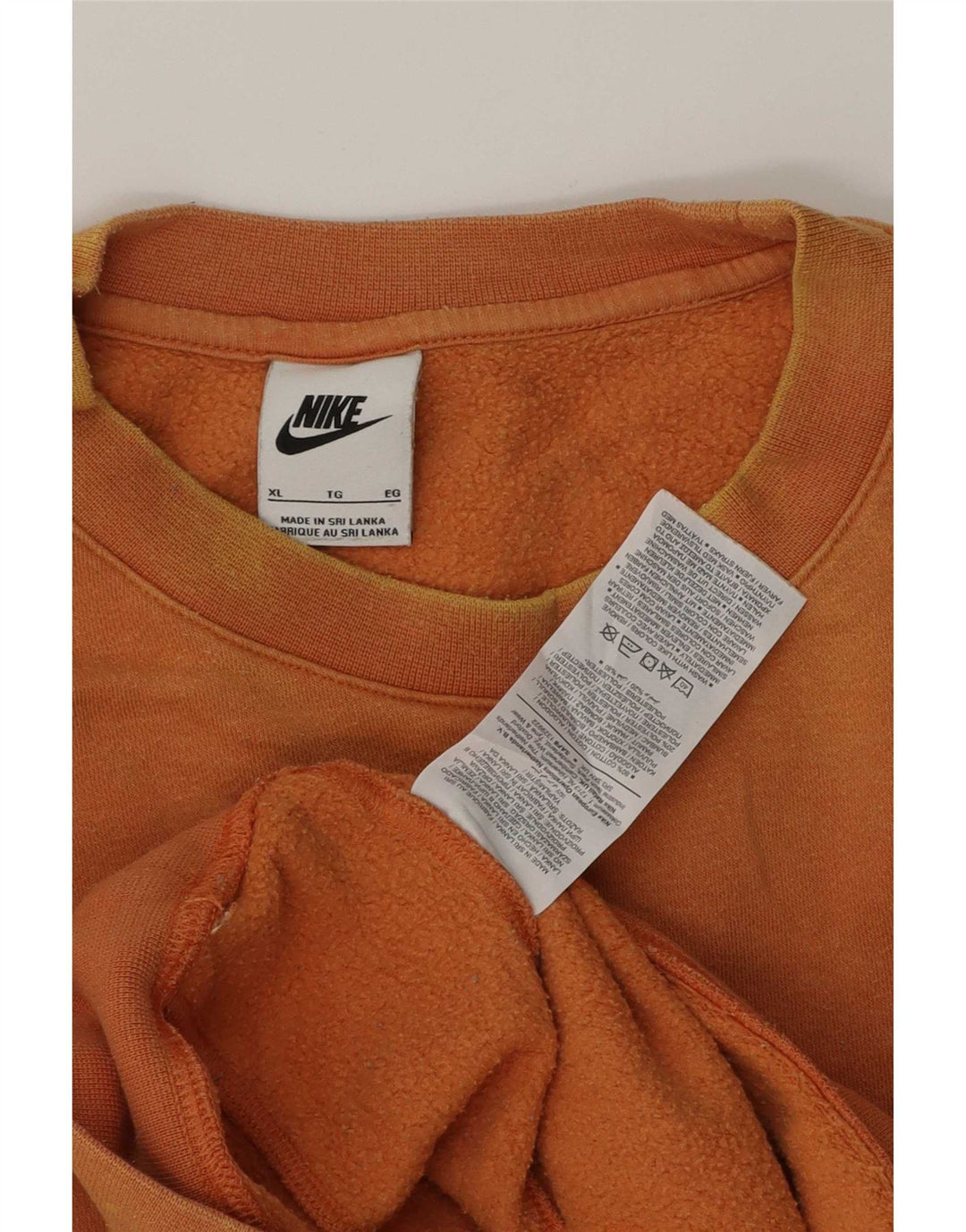 Ανδρικό φούτερ Nike Jumper XL Πορτοκαλί βαμβακερό