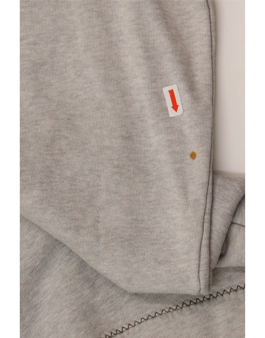FAT FACE Ανδρικό γραφικό φούτερ με φερμουάρ Jumper XL Γκρι βαμβακερό