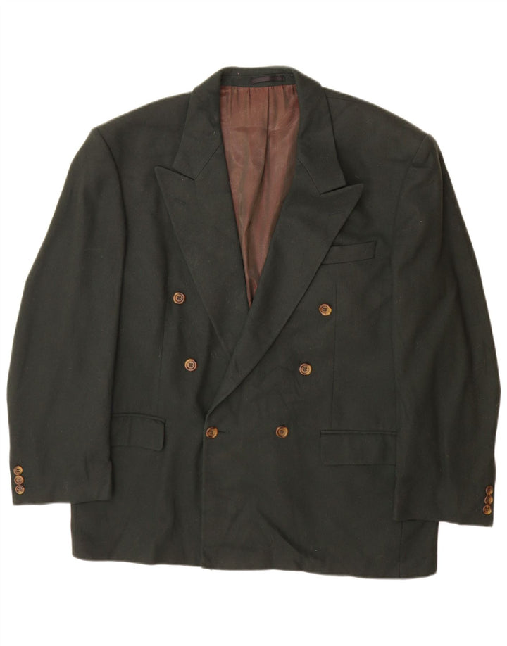 Ανδρικό σακάκι με διπλό στήθος St Michael UK 42 XL Green New Wool