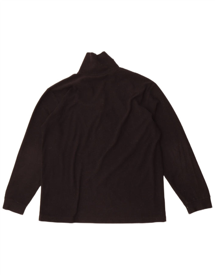 Invicta Ανδρικό φερμουάρ Fleece Jumper XL Μαύρο Πολυεστέρας