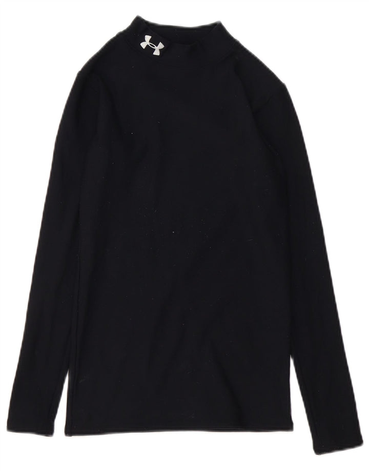 Under Armour Boys Cold Gear Top Μακρυμάνικο 11-12 ετών Μεγάλο Μαύρο