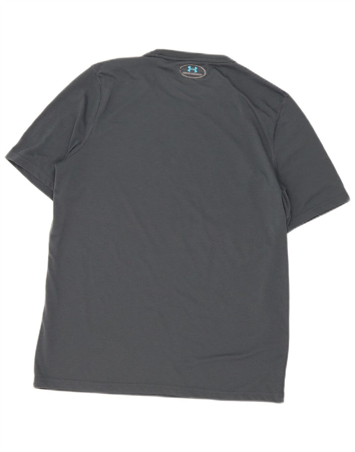 Ανδρικό μπλουζάκι Under Armour Heat Gear Graphic Top Medium Grey