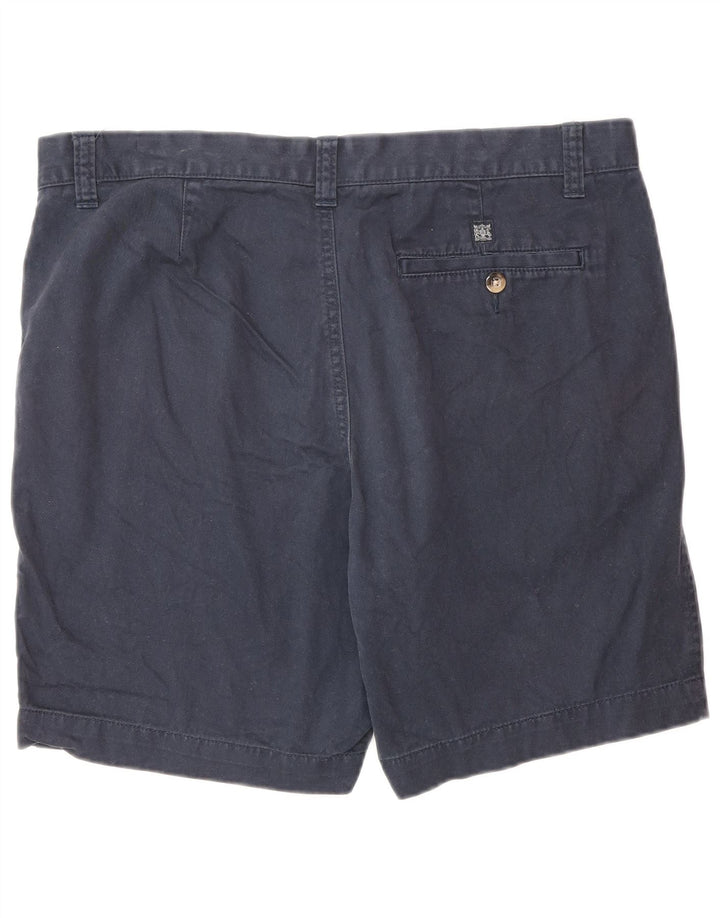 Ανδρικό σορτς Chino Marks & Spencer W34 Large Navy Blue από βαμβάκι