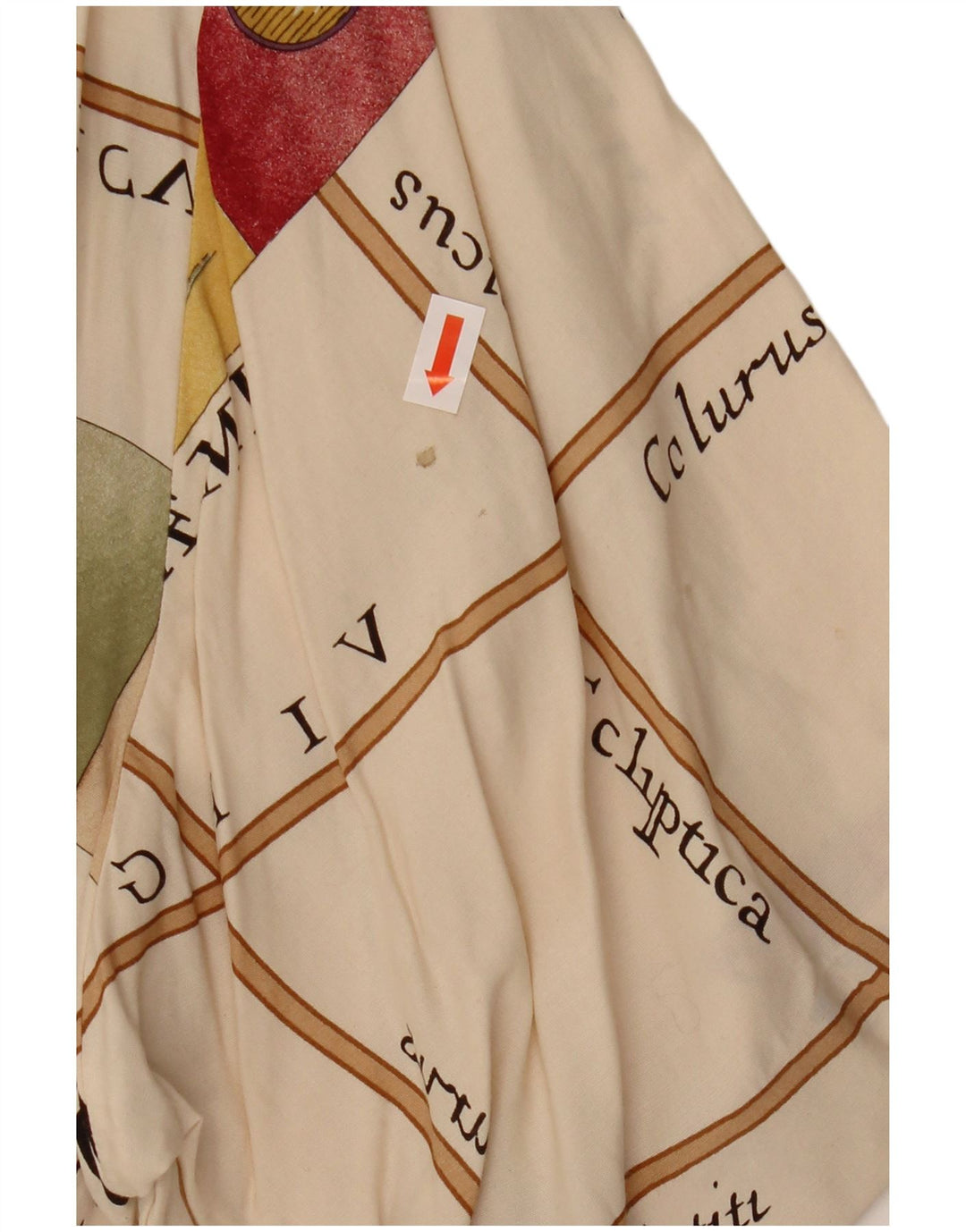 MARCELLO CIONI Γυναικείο γραφικό πουκάμισο μπλούζα IT 48 XL Off White Colourblock