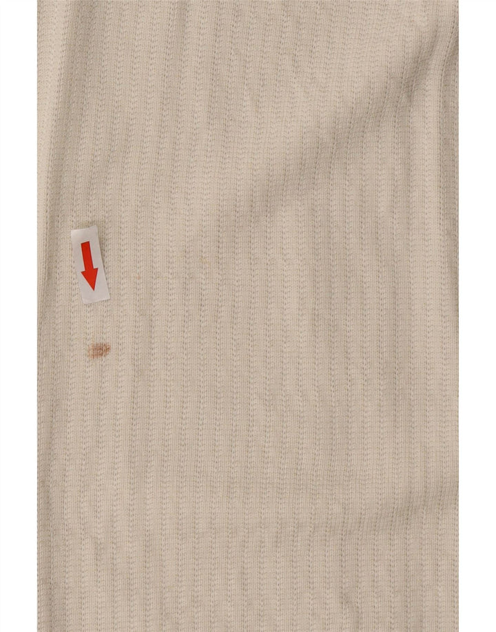 Zara Ανδρικό T-Shirt Top Small White Lyocell
