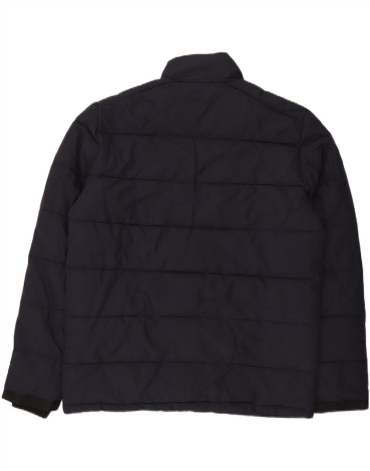 Ανδρικό μπουφάν Marks & Spencer UK 40 Large Navy Blue Polyester
