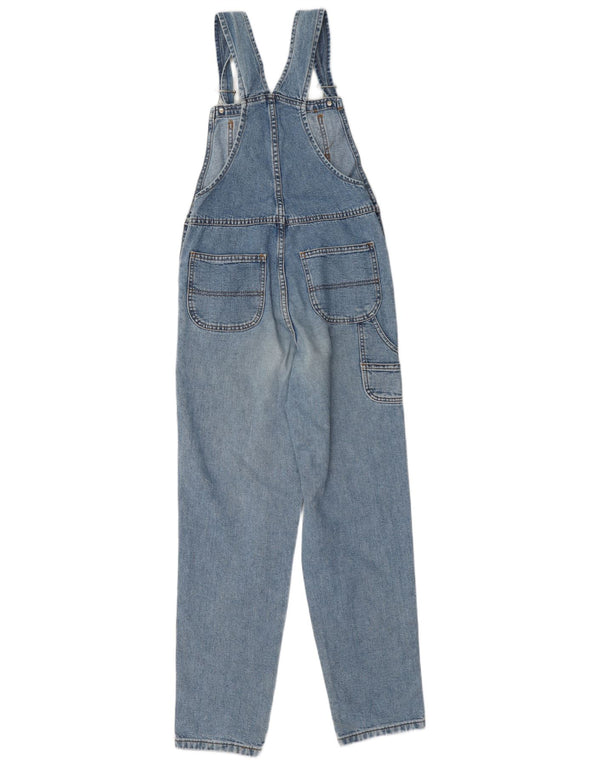 Vintage Γυναικείο Cargo Dungarees Jeans UK 16 Large W32 L30 Μπλε βαμβακερό