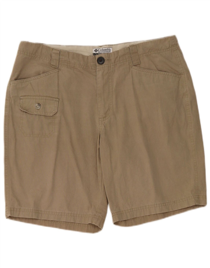 Columbia Γυναικείο Σορτς Cargo US 10 Large W32 Χακί βαμβακερό