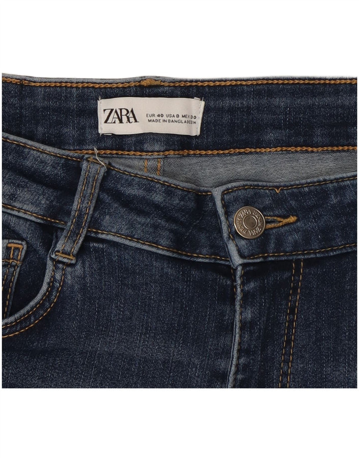 Zara Γυναικείο Skinny Jeans EU 40 Medium W30 L27 Blue