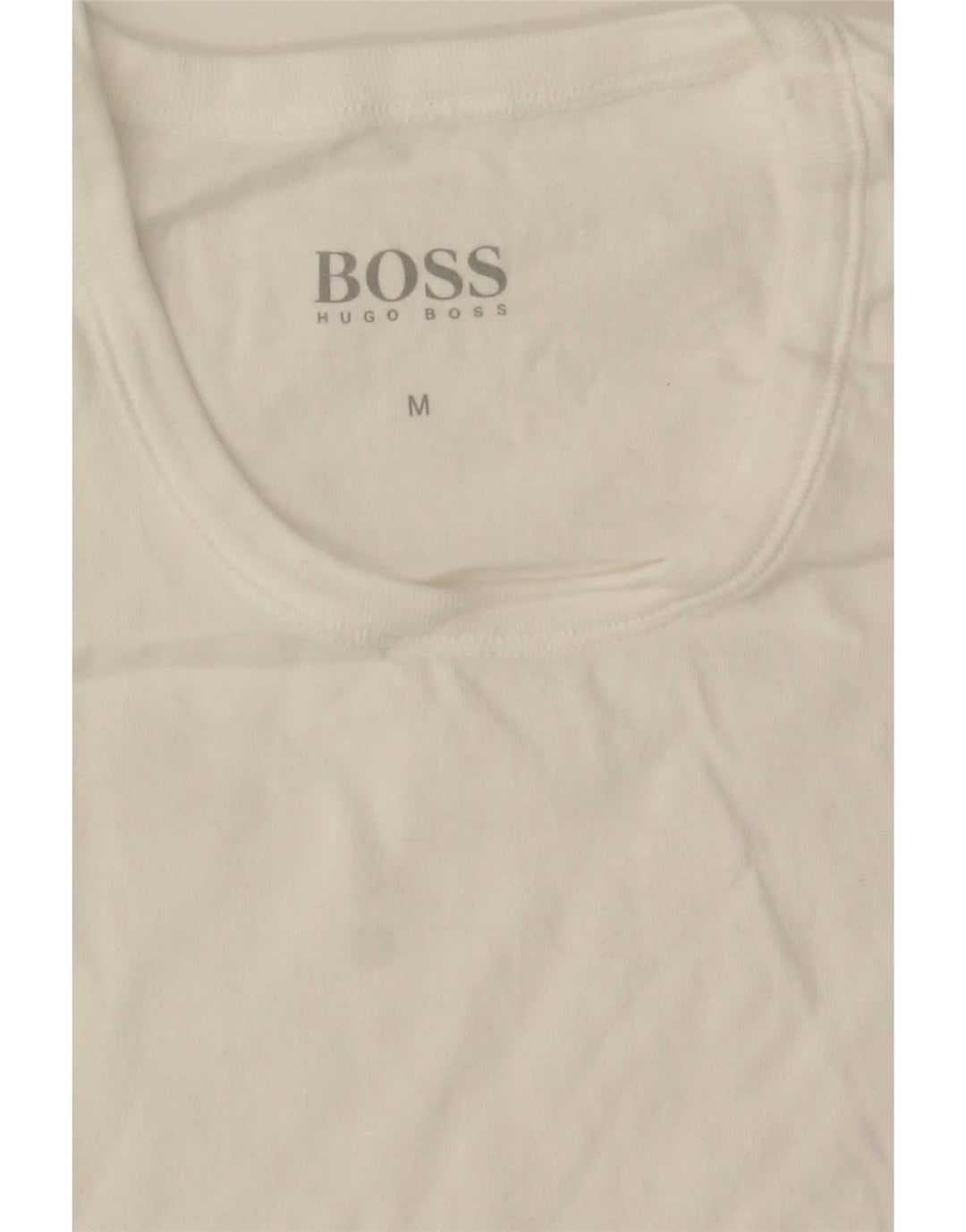 Ανδρικό μπλουζάκι Hugo Boss Τοπ μεσαίο λευκό