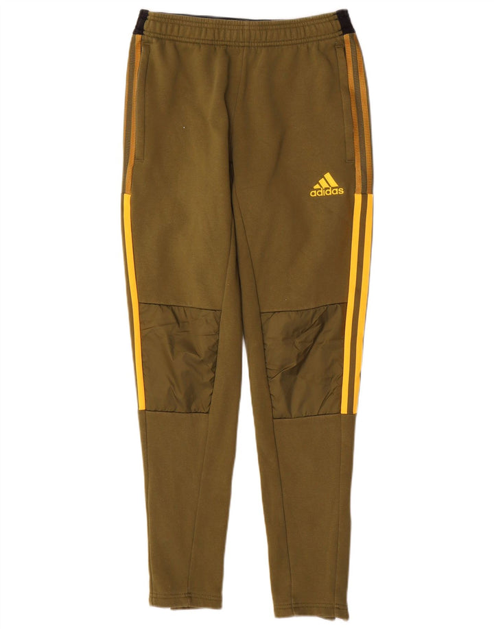Ανδρική φόρμα ADIDAS Παντελόνι Μικρό Χακί Βαμβακερό