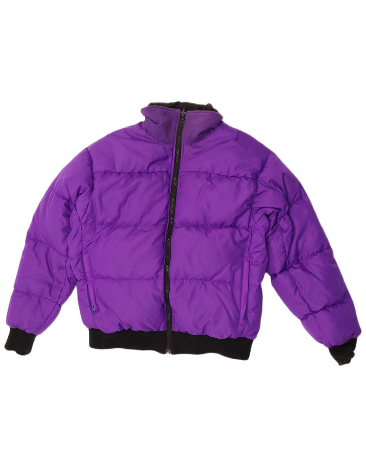 Columbia γυναικείο μπουφάν με επένδυση UK 16 Large Purple Colourblock