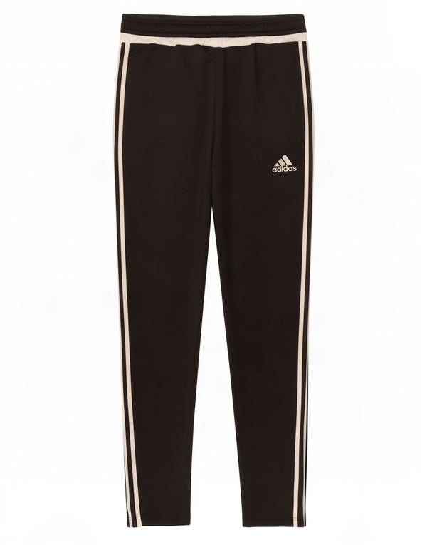 Ανδρική φόρμα Adidas Climalite Παντελόνι μεσαίου μαύρου χρώματος πολυεστέρας