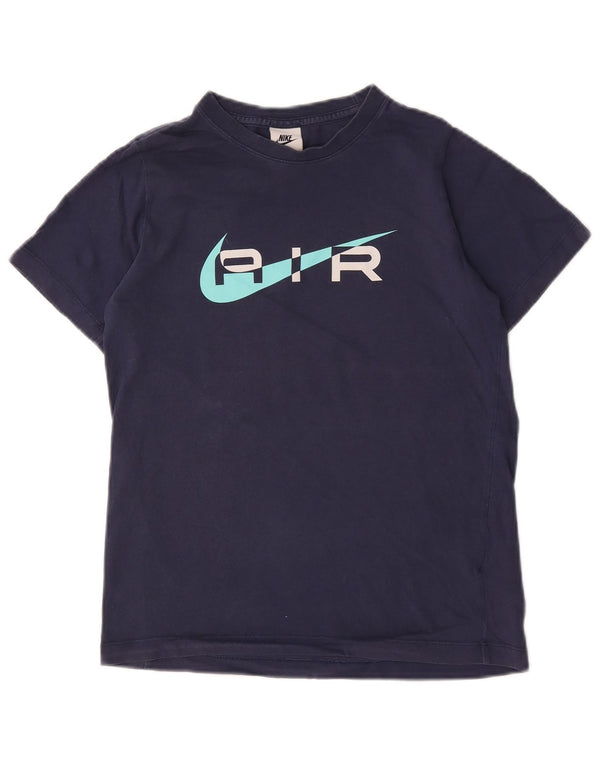 Μπλουζάκι Nike Boys Graphic T-shirt 12-13 ετών Μεγάλο μπλε βαμβακερό
