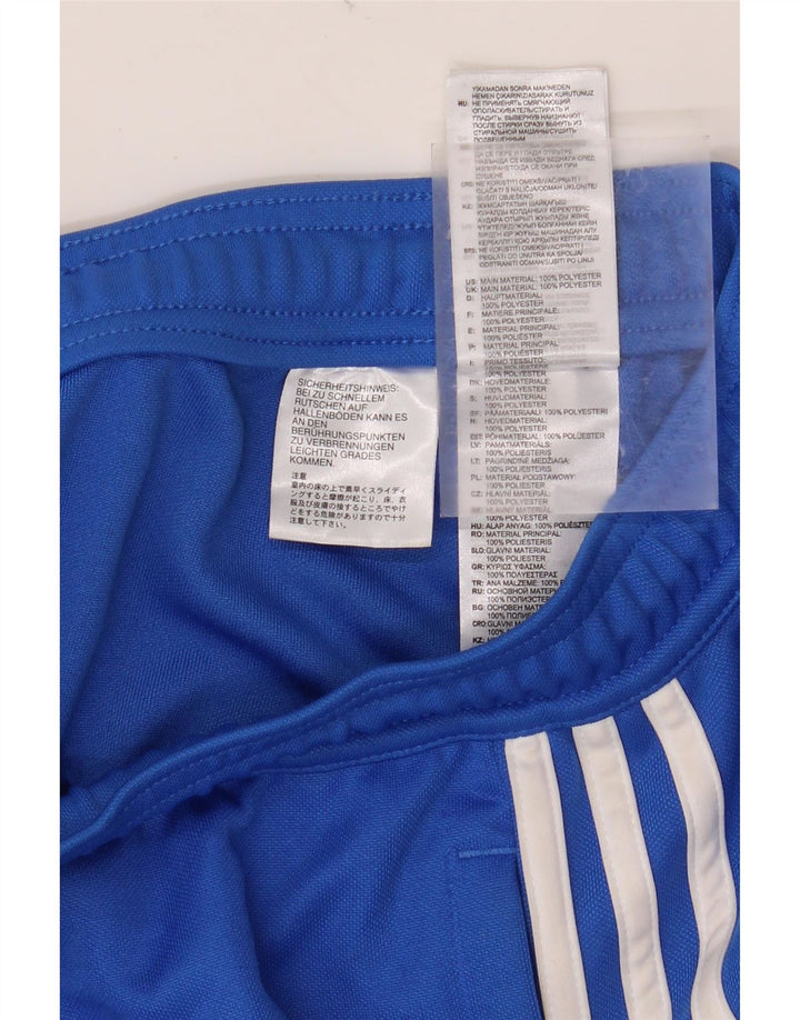 Γυναικεία αθλητική φόρμα ADIDAS Climalite UK 10 Small Blue Polyester