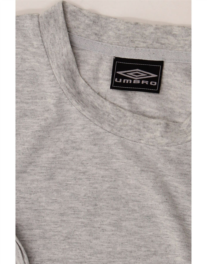 Ανδρικό T-Shirt UMBRO Top Large Grey Flecked