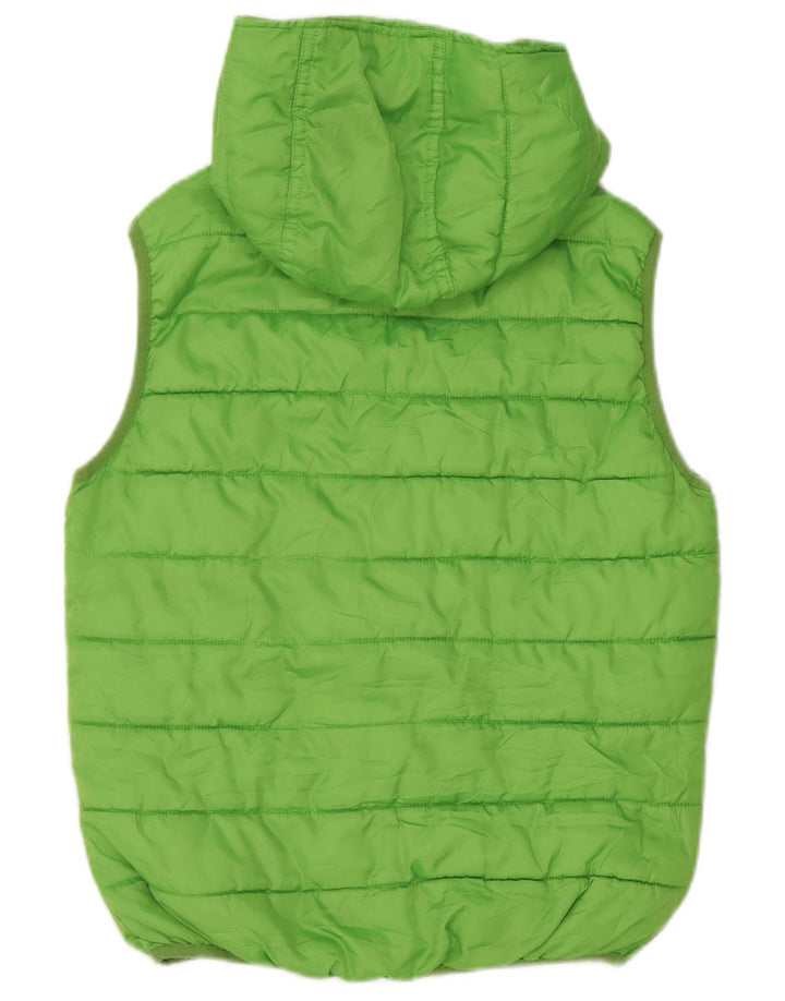 Champion Boys Hooded Gilet Gilet 9-10 Years Green Polyester
