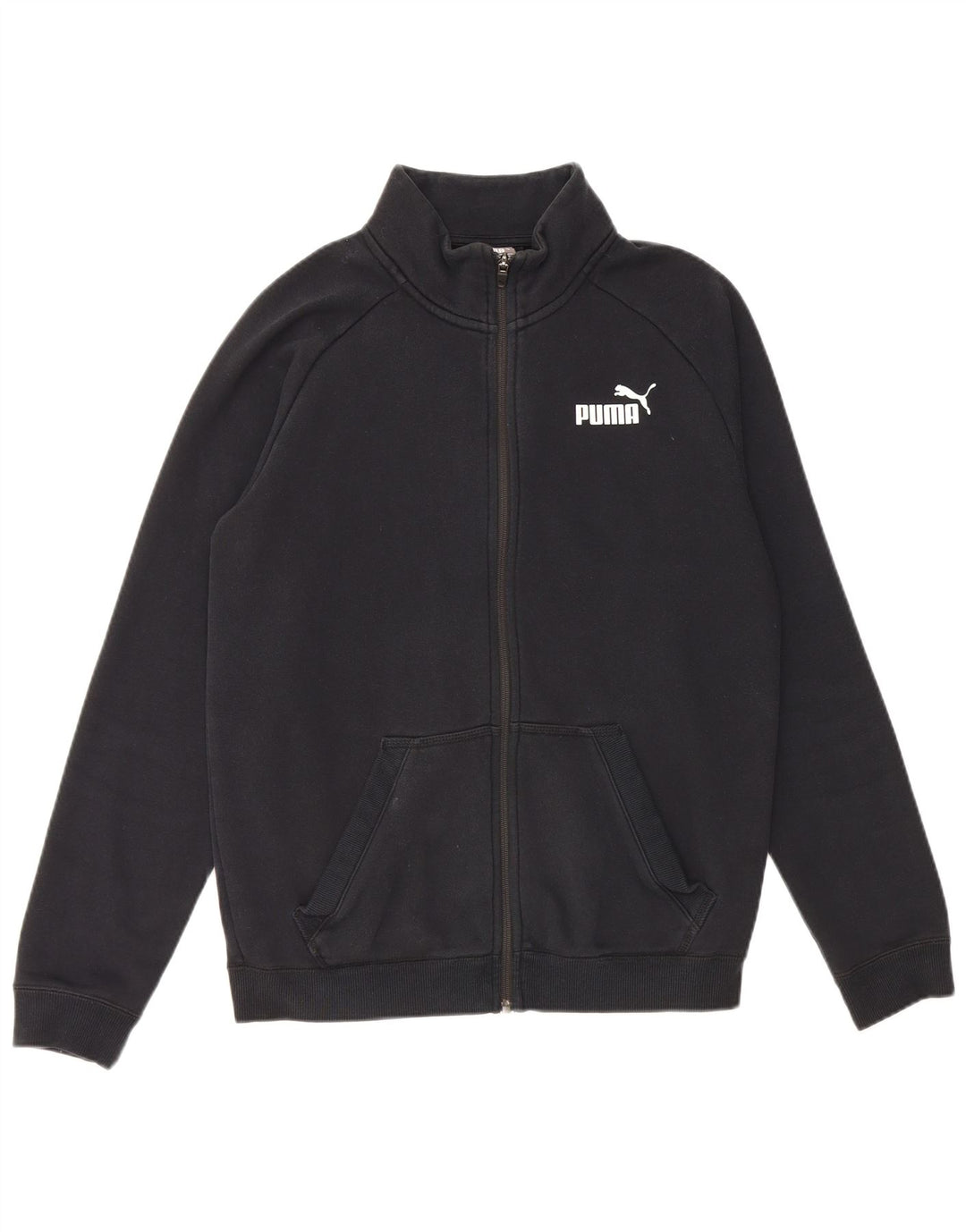 Ανδρική φόρμα PUMA Top Jacket Μικρό μαύρο βαμβακερό