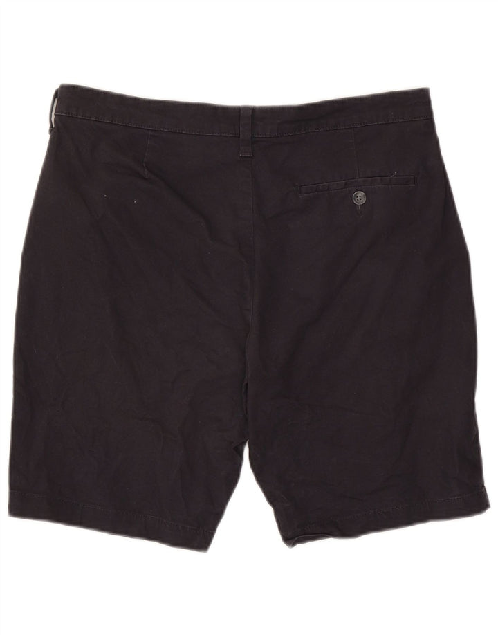Ανδρικό σορτς Chino Marks & Spencer W34 Large Navy Blue από βαμβάκι