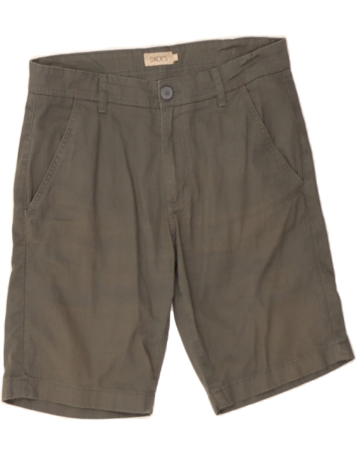 DACK'S Mens Chino Shorts IT 48 Medium W32  Grey Cotton Vintage Dack's and Second-Hand Dack's from Messina Hembry 