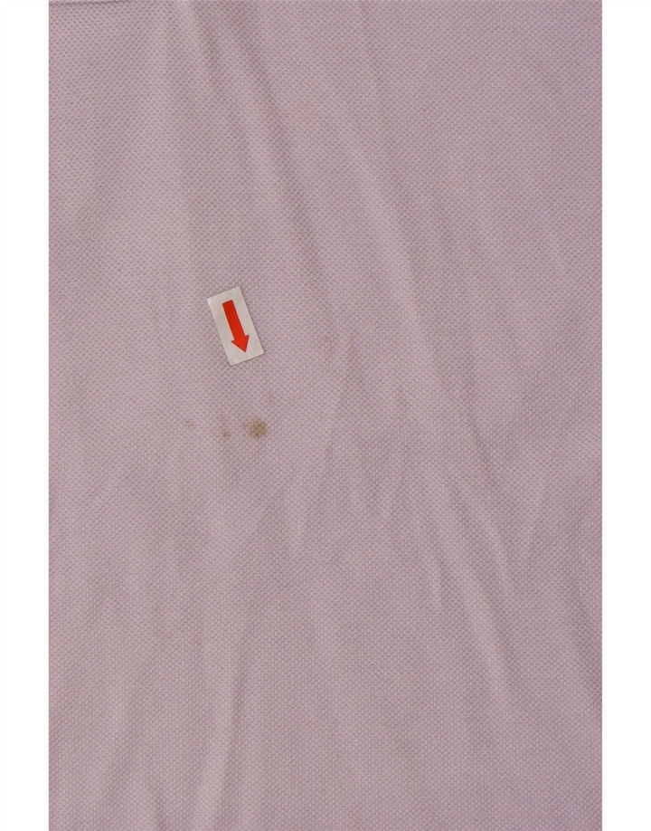 MURPHY & NYE Γυναικείο Πόλο Μπλουζάκι UK 10 Small Purple Cotton