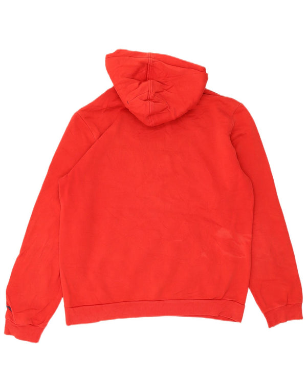 Puma Boys Graphic Hoodie Jumper 15-16 ετών 2XL κόκκινο βαμβακερό