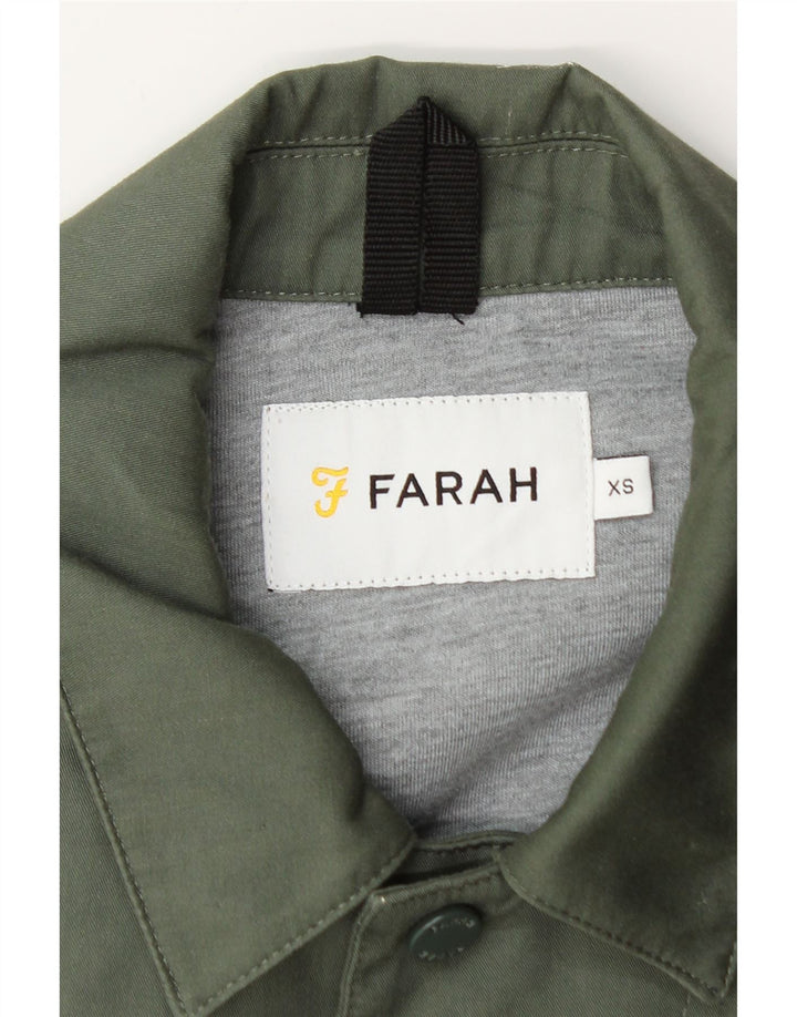 Ανδρικό μπουφάν FARAH Bomber UK 34 XS Green Polyester