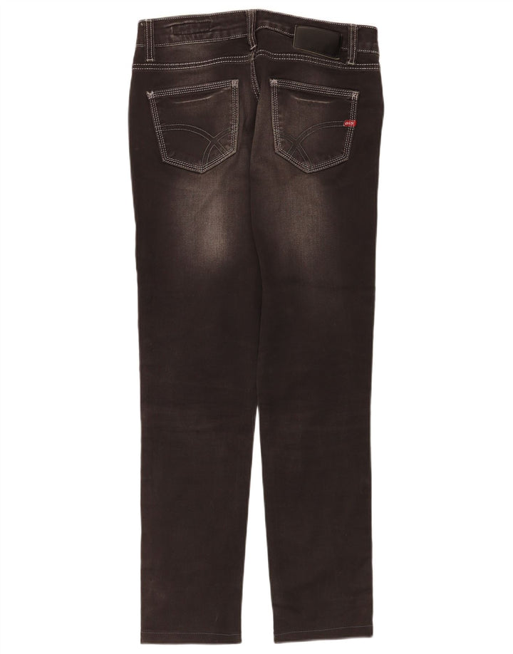 Gas Γυναικείο Slim Jeans W31 L30 Μαύρο Βαμβακερό