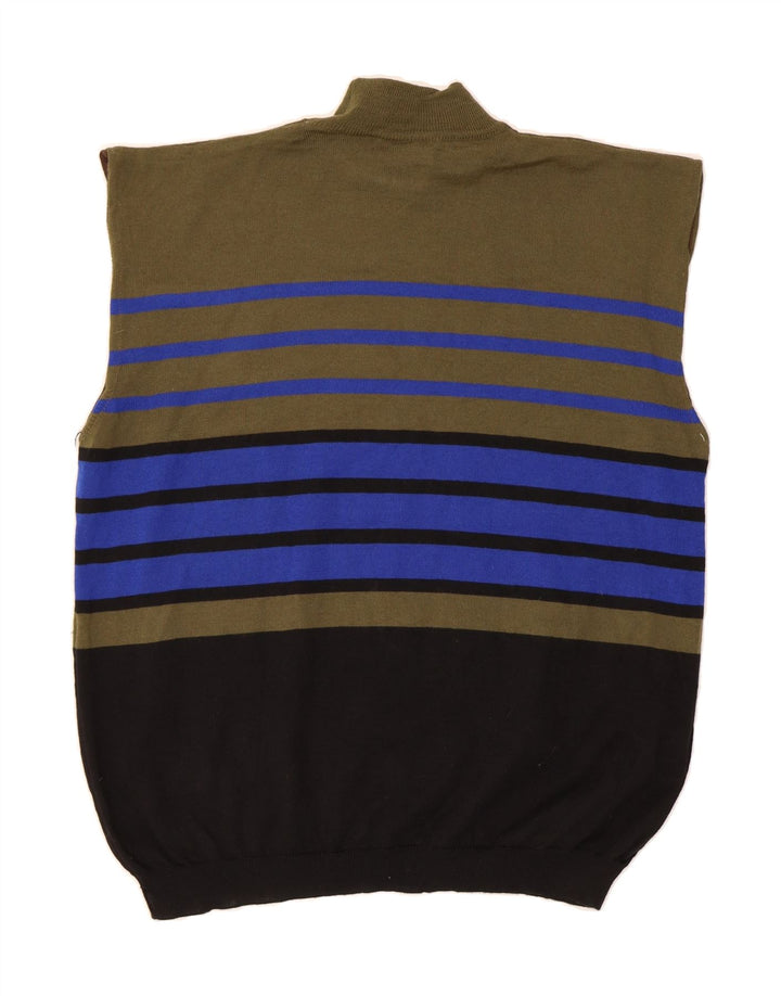 ROBERTO SARTO Womens Turtle Neck Jumper Sweater IT 46 Large Multicoloured Vintage Roberto Sarto and Second-Hand Roberto Sarto from Messina Hembry 