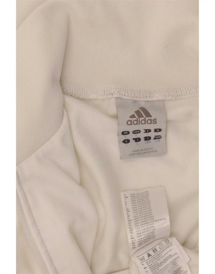 Ανδρική αθλητική φόρμα Adidas Top Jacket μεγάλο λευκό πολυεστέρα