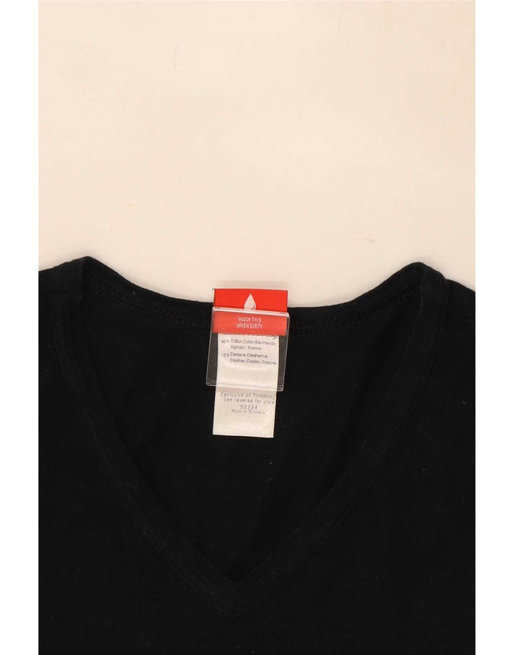 Ανδρικό T-Shirt Puma Τοπ μεσαίο μαύρο βαμβακερό