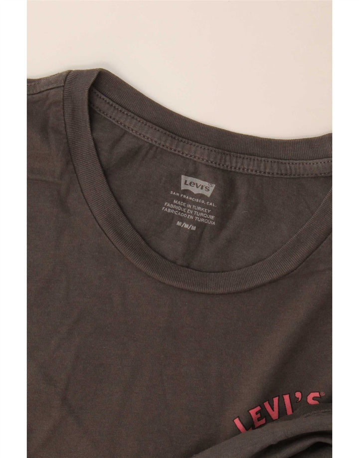 Ανδρικό γραφικό T-Shirt Levi's Top Medium Grey