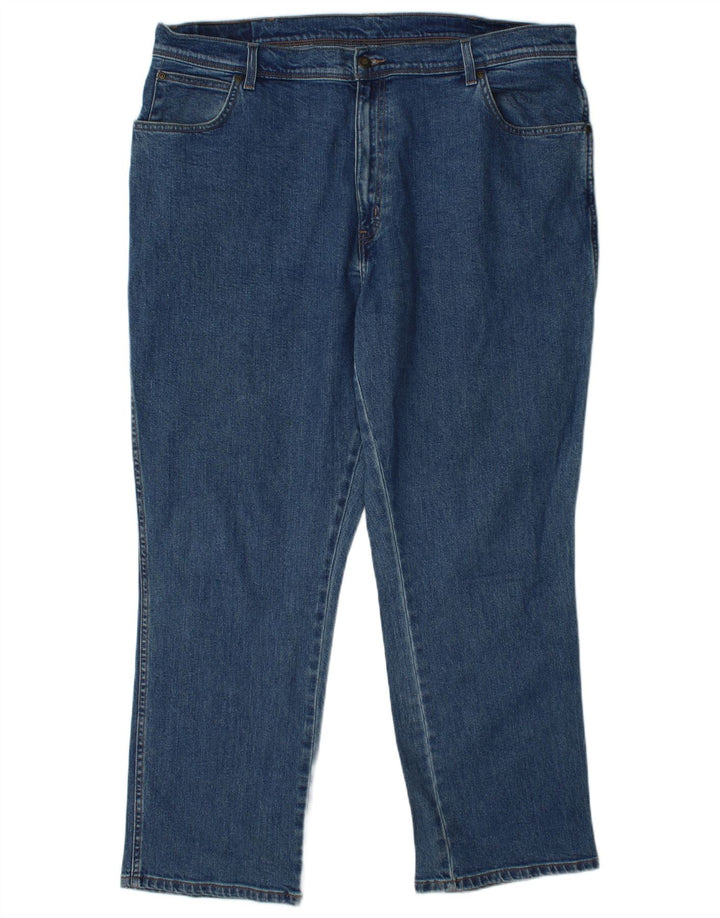 Ανδρικό τζιν WRANGLER Regular Fit ίσιο W42 L30 Μπλε βαμβακερό