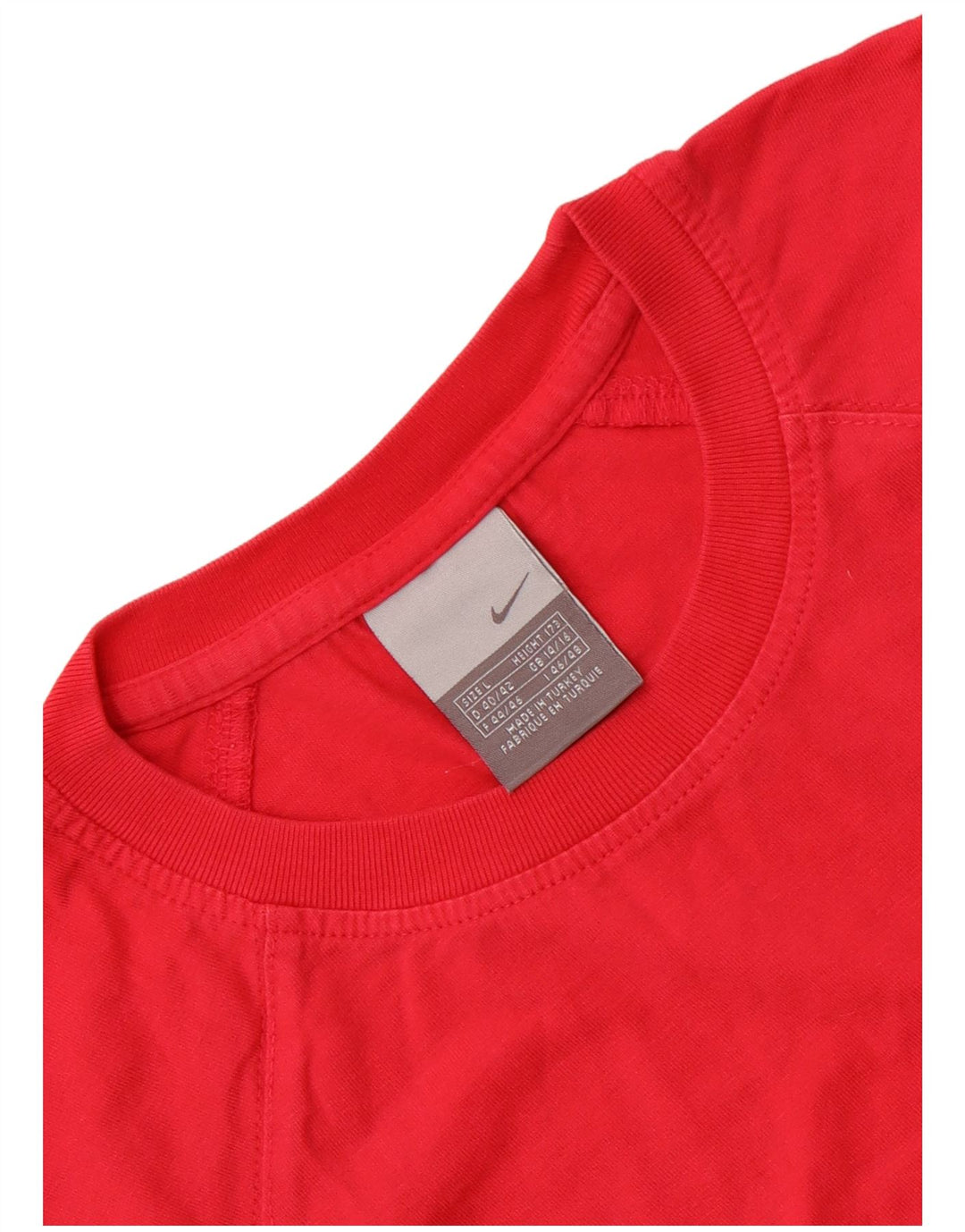 Γυναικείο γραφικό μπλουζάκι Nike τοπ UK 14/16 μεγάλο κόκκινο