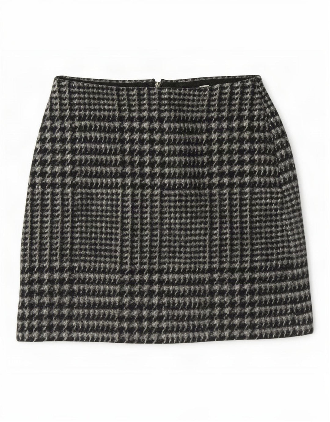 Jack Wills Γυναικεία μίνι φούστα UK 8 Small W28 Grey Houndstooth Polyester