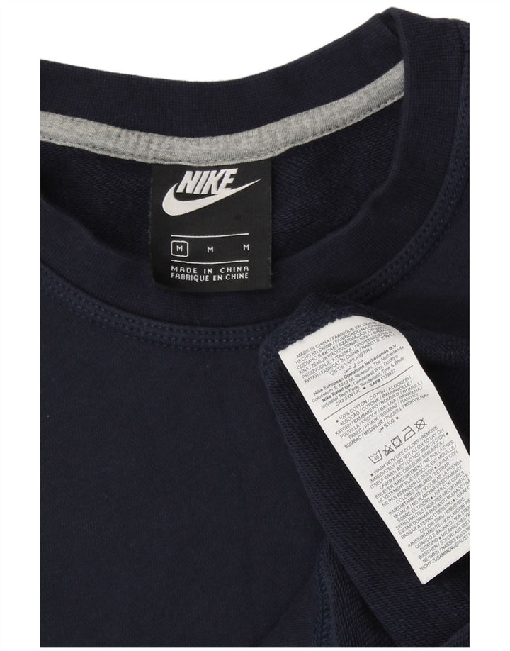 Ανδρικό φούτερ Nike Jumper, μεσαίο μπλε, βαμβακερό