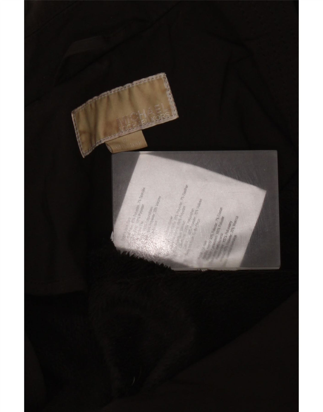 Michael Kors Γυναικείο Στρατιωτικό Μπουφάν UK 18 XL Μαύρο Πολυεστέρας
