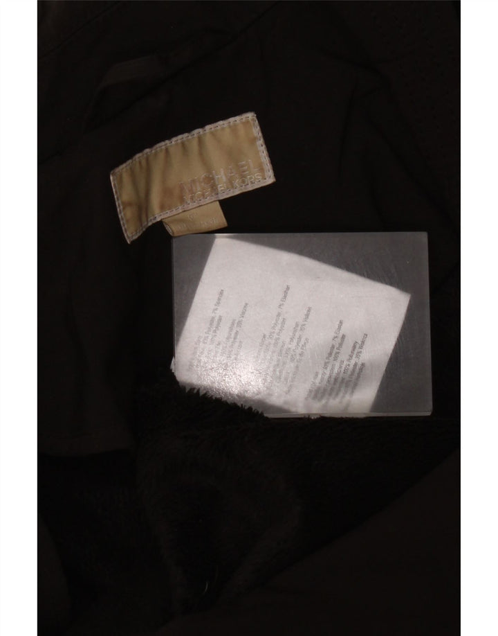 Michael Kors Γυναικείο Στρατιωτικό Μπουφάν UK 18 XL Μαύρο Πολυεστέρας