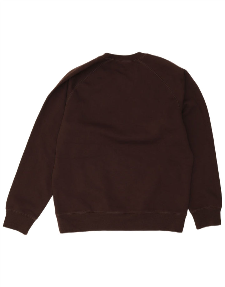 Ανδρικό φούτερ Carhartt Jumper μεγάλο καφέ βαμβακερό