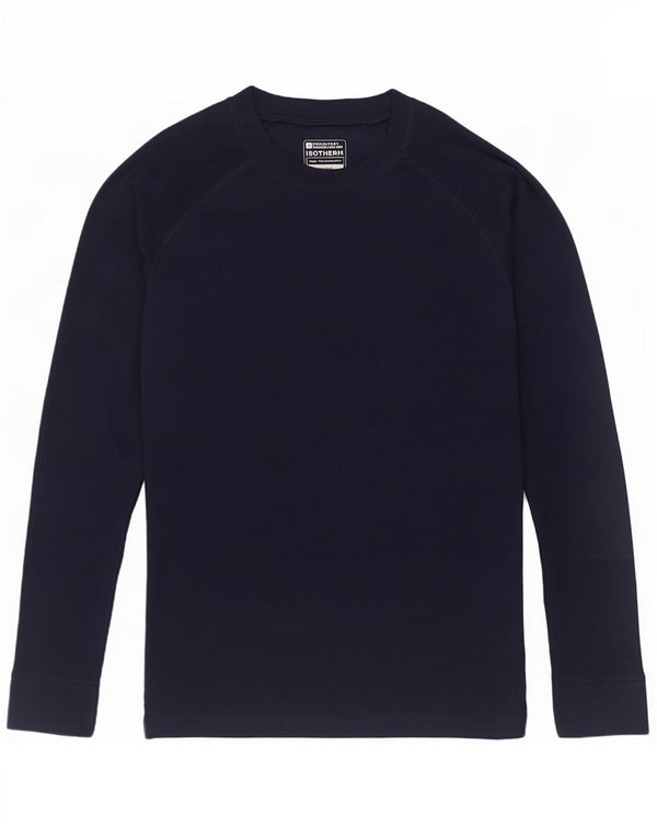 Mountain Warehouse Γυναικείο τοπ μακρυμάνικο UK 12 Medium Navy Blue Polyester