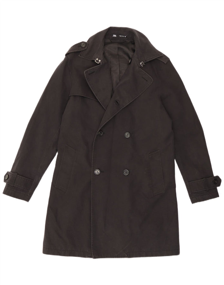 Zara Ανδρική καμπαρντίνα UK 36 Small Black