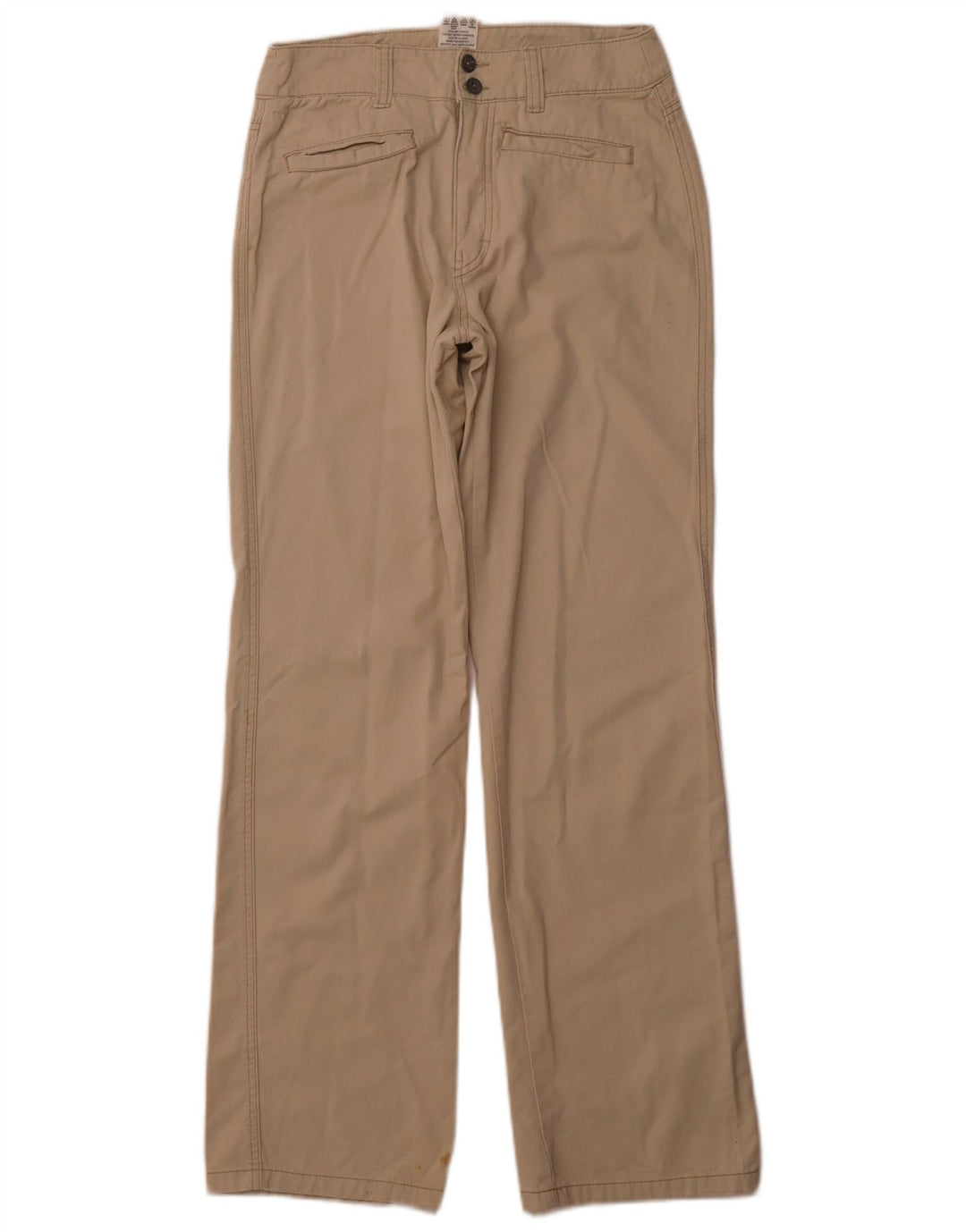 Γυναικείο ίσιο casual παντελόνι CALVIN KLEIN W28 L32 Μπεζ βαμβακερό