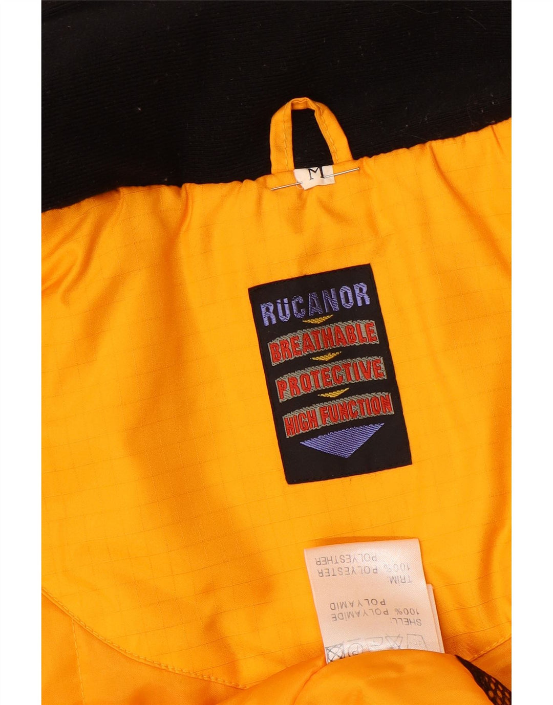 RUCANOR Ανδρικό μπουφάν με επένδυση UK 48 μεσαίου κίτρινου χρώματος