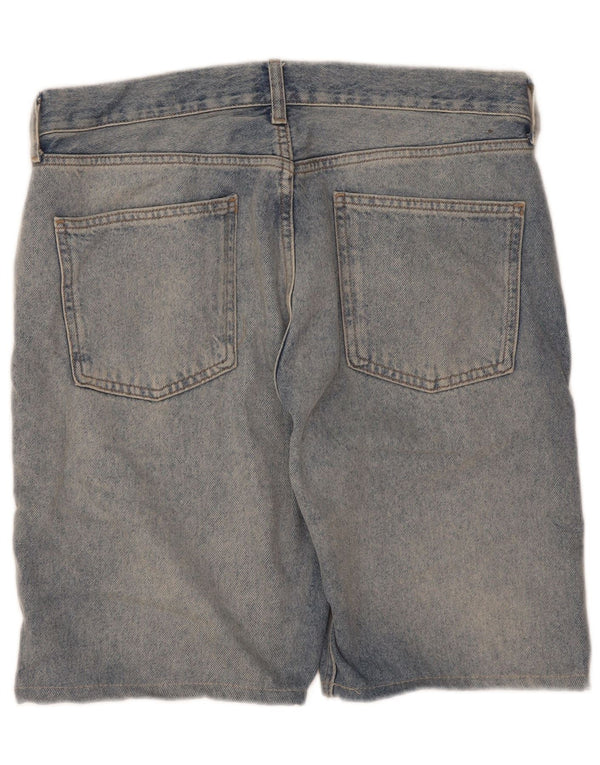 Zara Γυναικείο τζιν σορτς EU 38 Small W28 Μπλε βαμβακερό