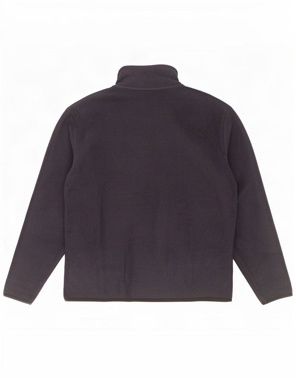 Fila Boys Graphic Fleece Jumper 13-14 Years Large Navy Blue Colourblock