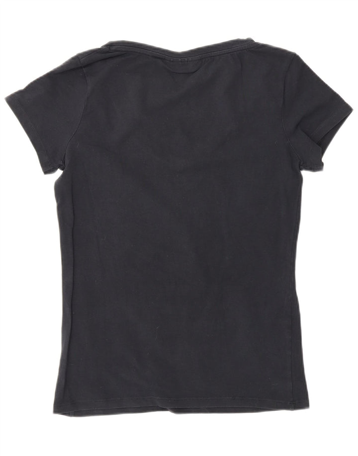 Lee Γυναικείο T-Shirt Top UK 14 Large Black