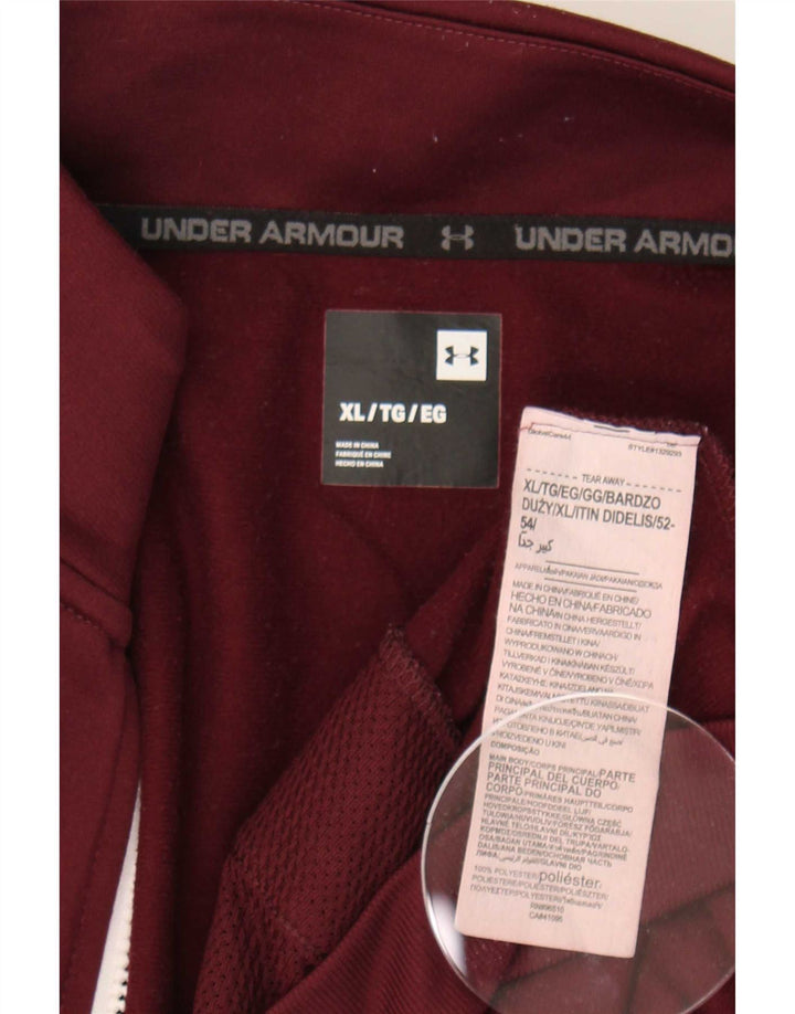 Ανδρική φόρμα Under Armour Top Jacket XL Burgundy Polyester