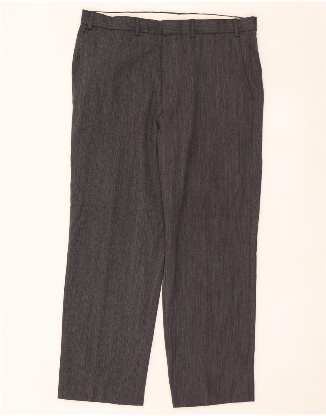 MARKS & SPENCER Ανδρικό ίσιο παντελόνι Chino W36 L29 Γκρι πολυεστέρας