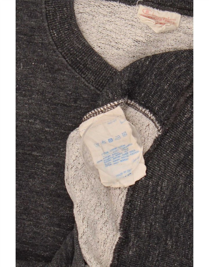 Ανδρικό πουλόβερ Champion Crew Neck, Βαμβακερό μεσαίο γκρι